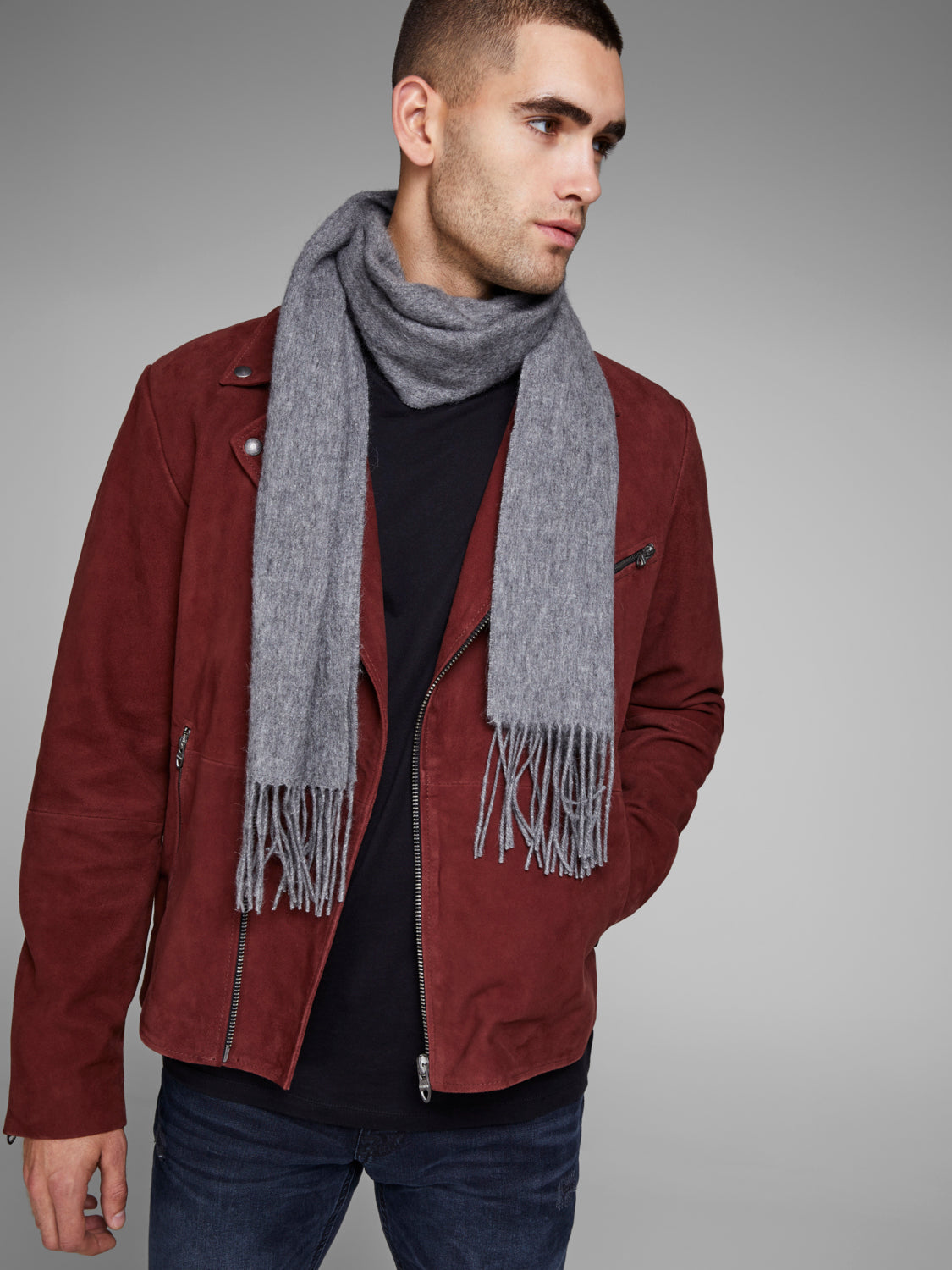 JACTORONTO Scarf - Grey Melange